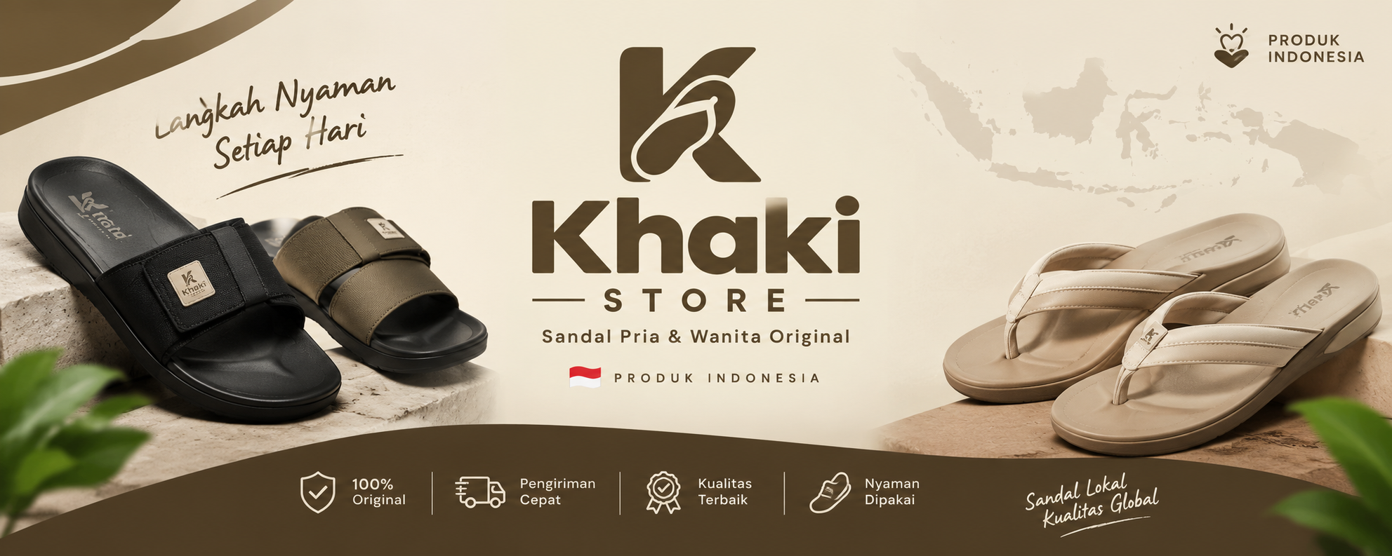 Khaki Store — Langkah Nyaman Setiap Hari
