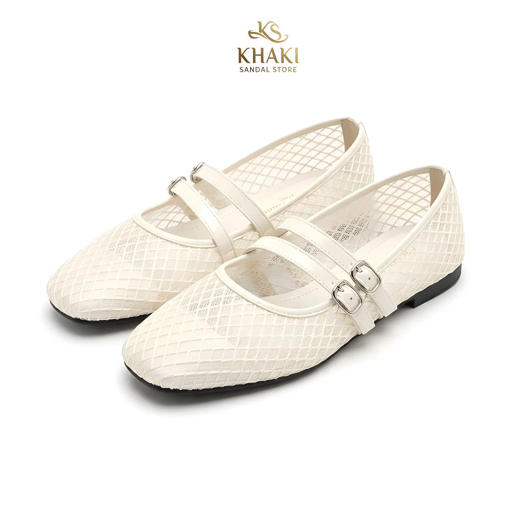 Sandal Wanita Khaki Elegant